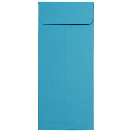 JAM Paper #12 Blue Recycled Policy Business Envelopes, 25ct.